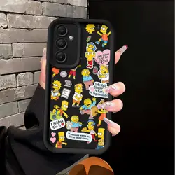 The Simpsons Cartoon Phone Case for Samsung Galaxy - Vibrant Design for Unmatched Style and Protection (Mix01)
