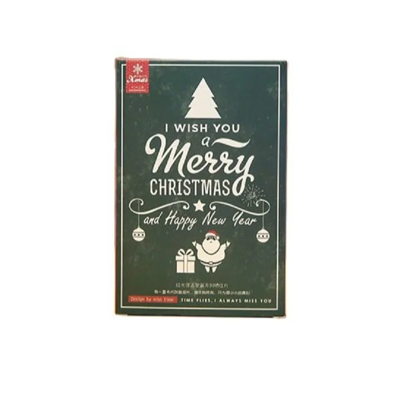 

30 листов/партия, открытка на рождественскую елку/поздравительная открытка/модный подарок