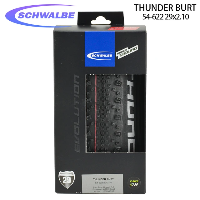 美品 SCHWALBE THUNDER BURT 27.5 2.10 2本セット Schwalbe Thunder Burt EVO Super Ground Addix Speed Tubeless