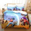 3d Print Anime Game My Time at Sandrock Bedding Set Single Twin Full Queen King Size Bed Set Adult Kid Bedroom Duvet cover Sets 6