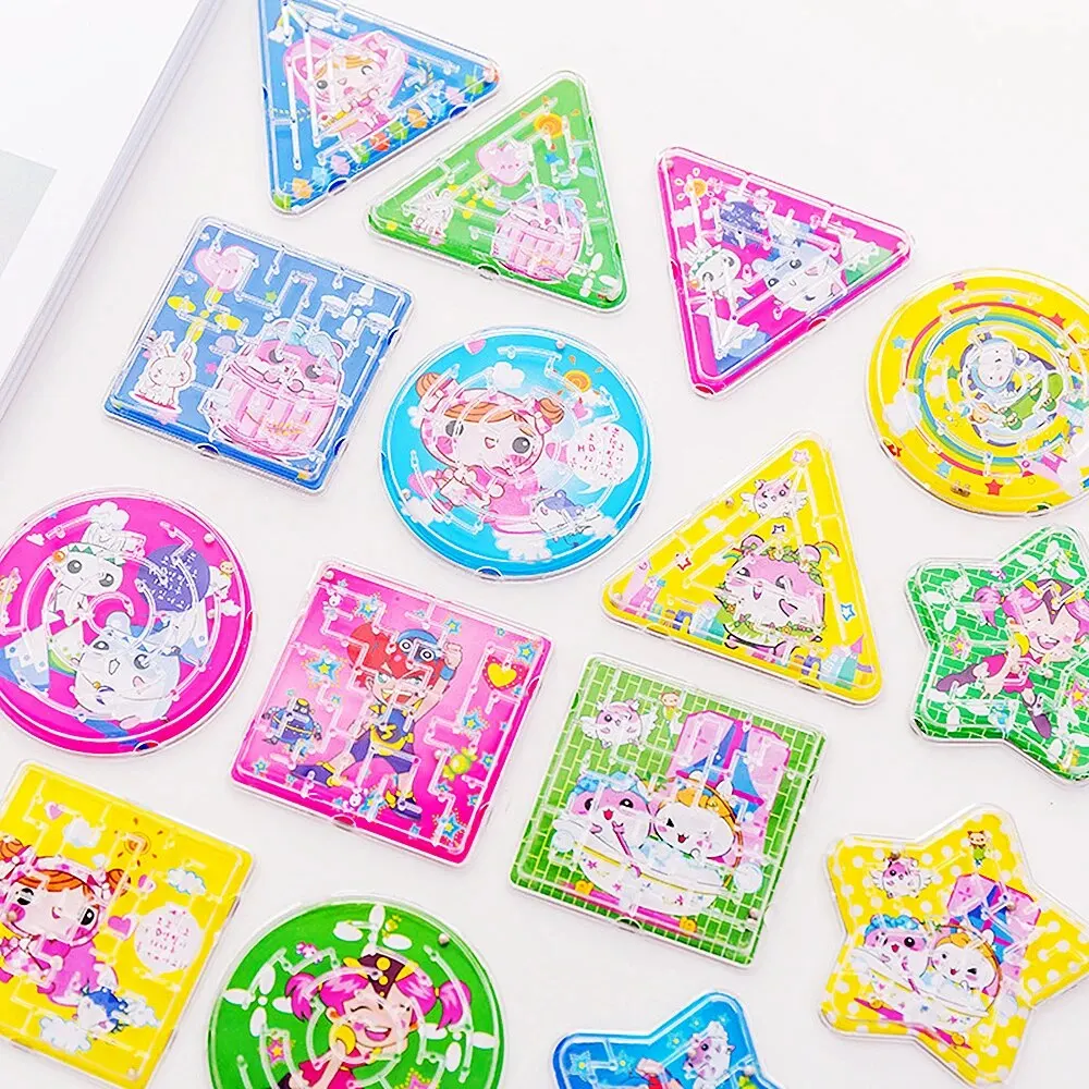 Children Toys 12/30Pcs Kids Party Gifts Fun Track Bead Maze Toy Children's Day Birthday Party Back to School Gift Kindergarten Prize Gift Pack