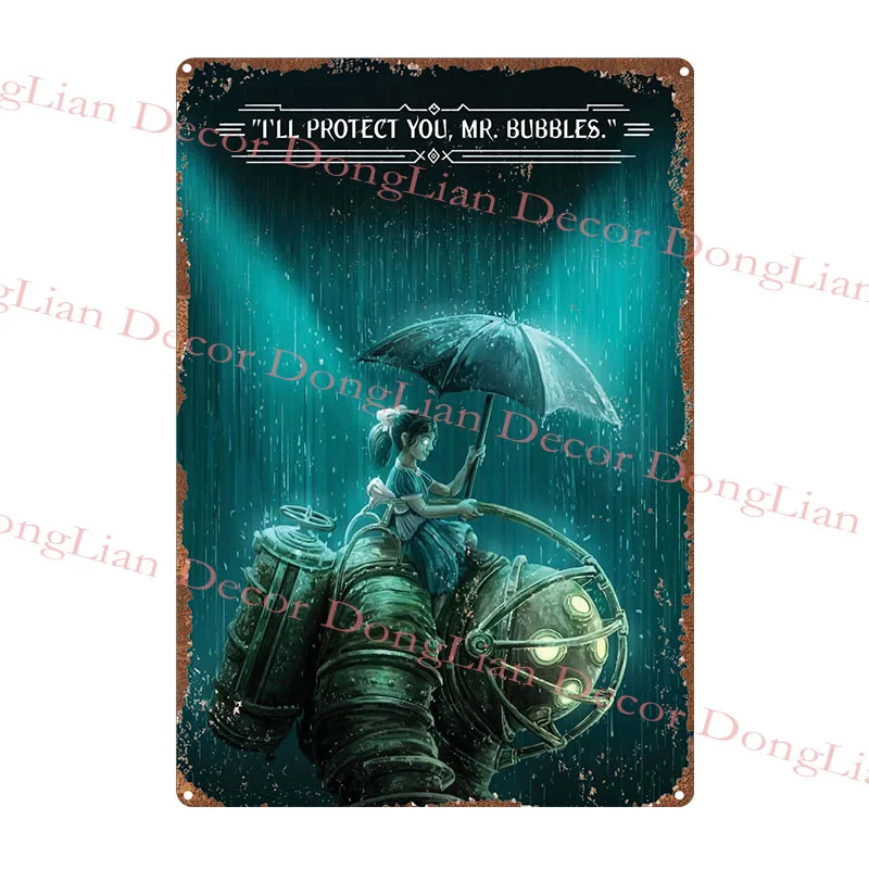Games Poster Metal Tin Sign Home Bar Club Wall Decor Classic Metal Wall Signs Gamer Vintage Plate Plaque Print Painting - Image 3