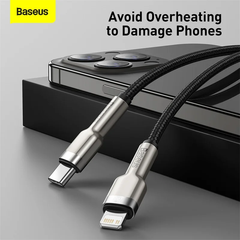 Baseus USB C Cable for iPhone 12 Pro Max PD 20W Fast Charge Cable
