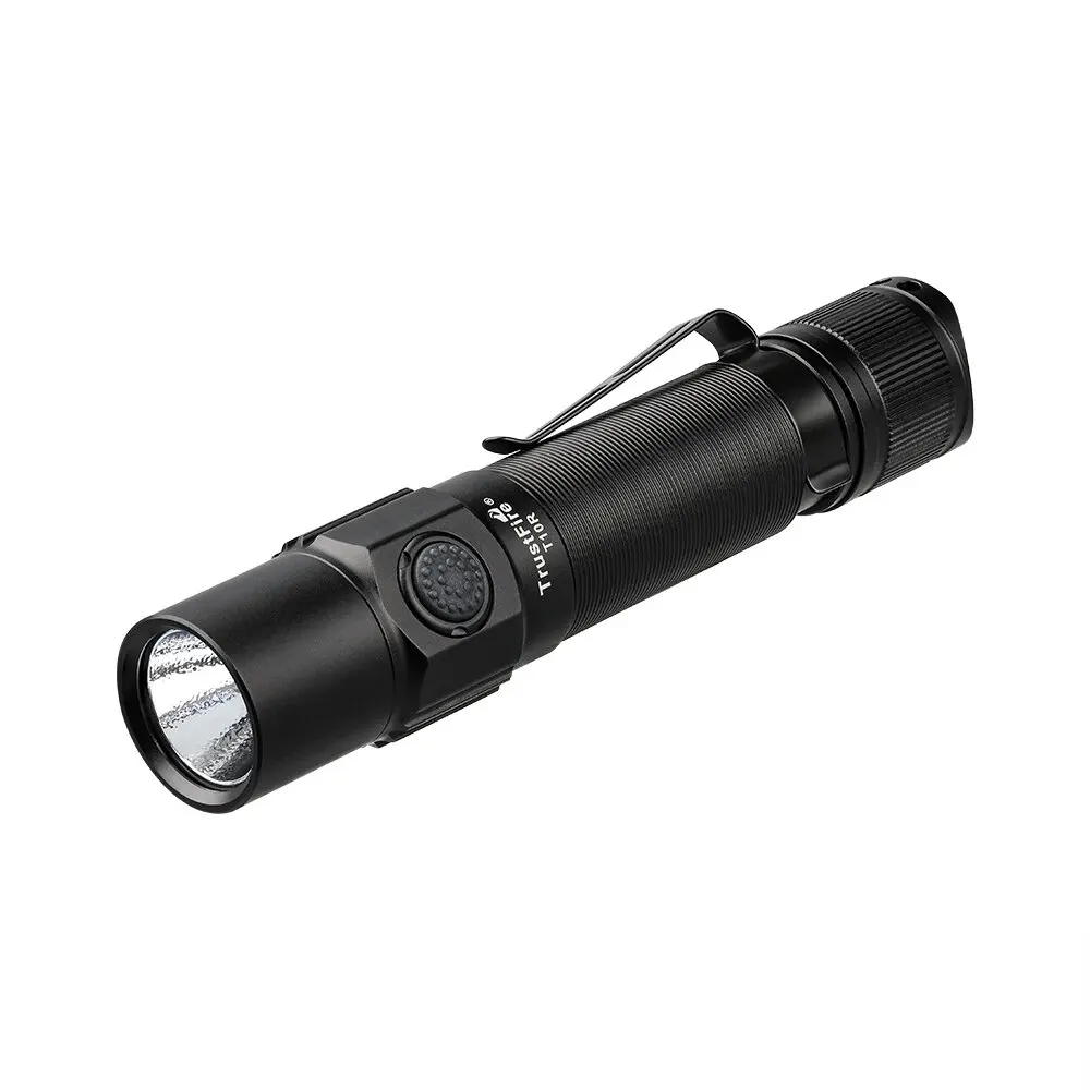 High-Lumen Tactical Rechargeable Flashlight - USB Type C Powered LED Lamp