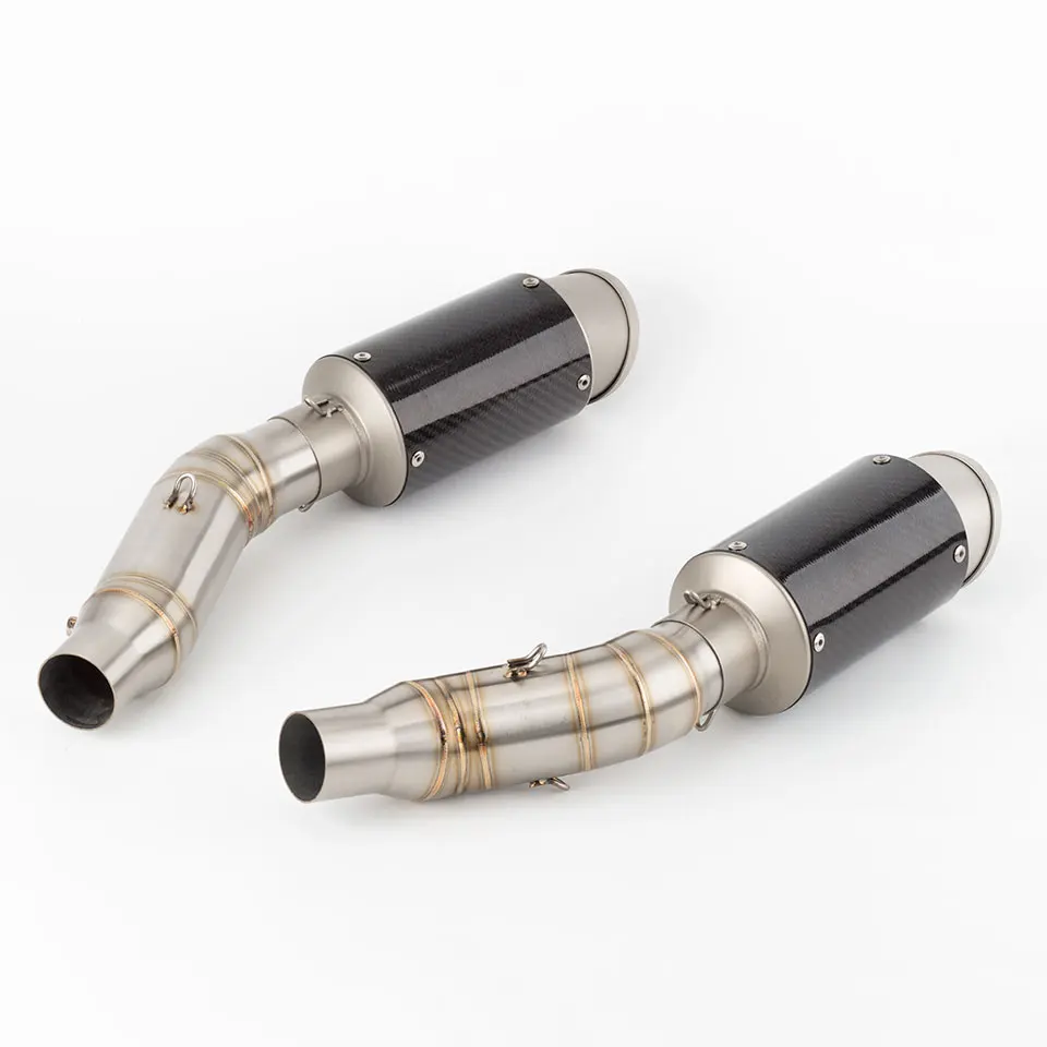 Motorcycle AR exhaust For Kawasaki Z1000 Z1000SX Ninja 1000 2010-2020 Motorcycle Exhaust Pipe Mid Pipe Slip On 51mm Muffler - Image 4