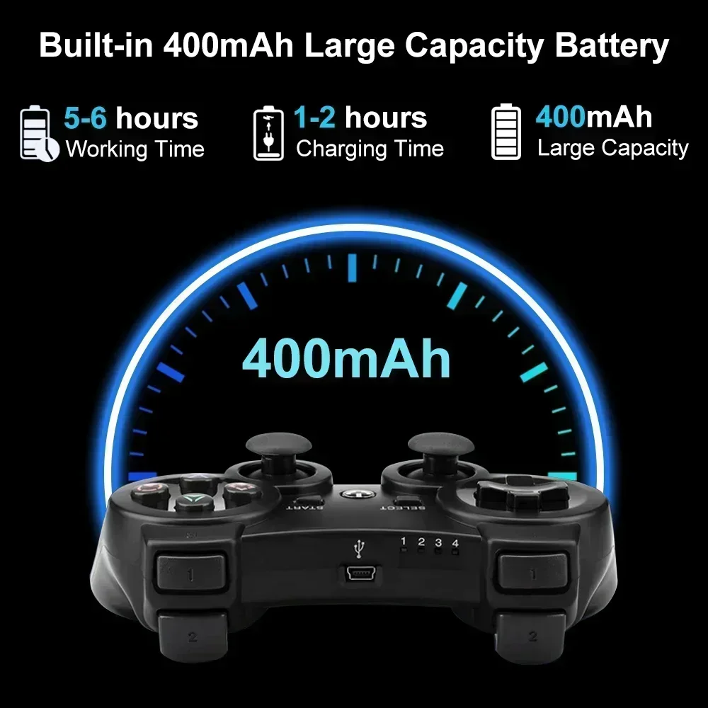 Bluetooth Gamepad for SONY PS3