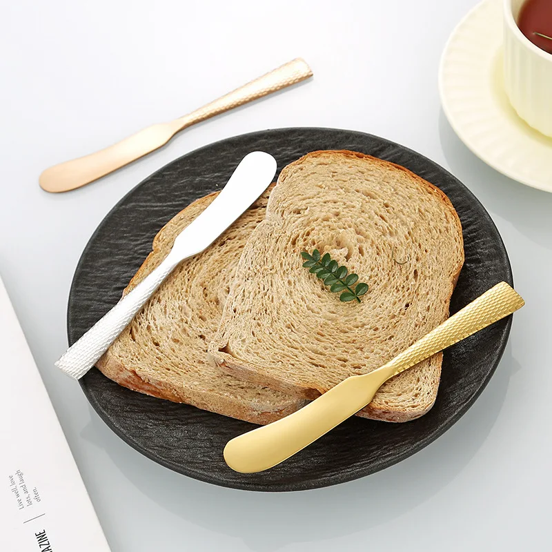 Butter Knife 1PCS 304 stainless steel butter knife, butter spatula, breakfast sauce, cheese, and seasonings