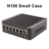 Intel N100 6 Lans i226-V 2.5G Firewall Soft Router Solid DDR4 NVMe 1*COM Type-C pfSense OPNsense ESXi Fanless Mini PC Computer 4
