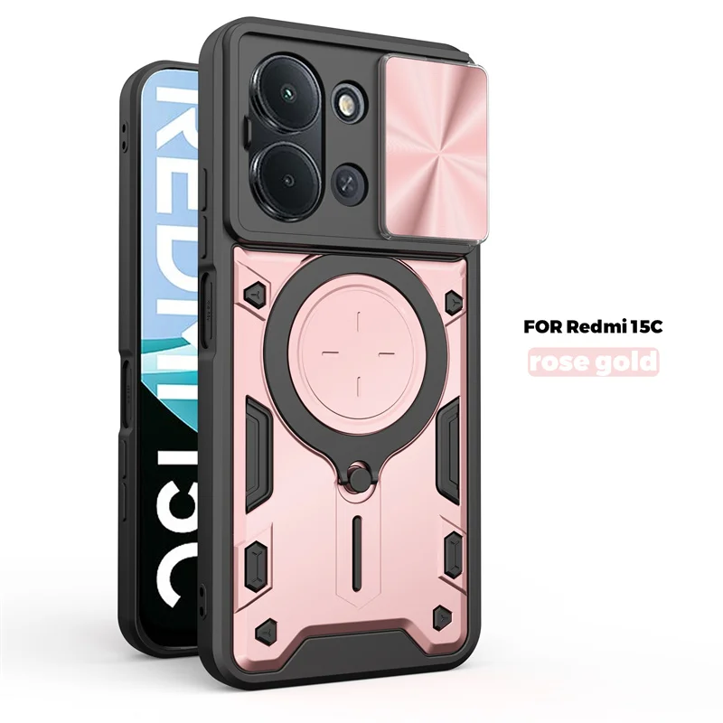 Car Camera Atmosphere Lamp ShockProof Armor Back Cover Stand Case