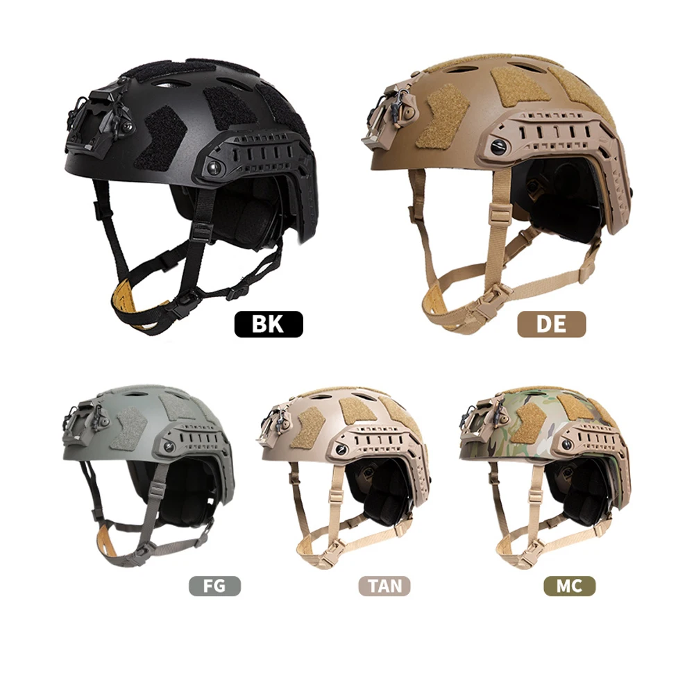 FMA Tactical Helmet Integrated Head Protection System IHPS Helmet w/ Cover Camo