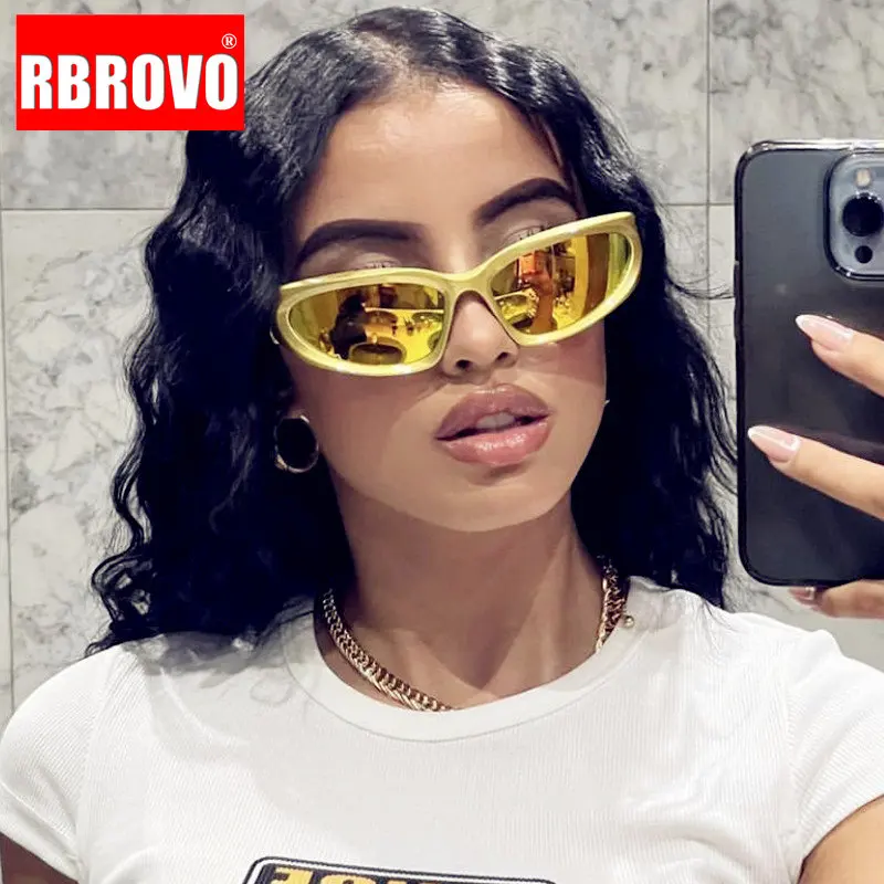 RBROVO Cat Eye Stripe Sunglasses Women Vintage Metal Edge Glasses For  Women/Men Luxury Fashion Eyewear Lentes De Sol Mujer UV400 - AliExpress