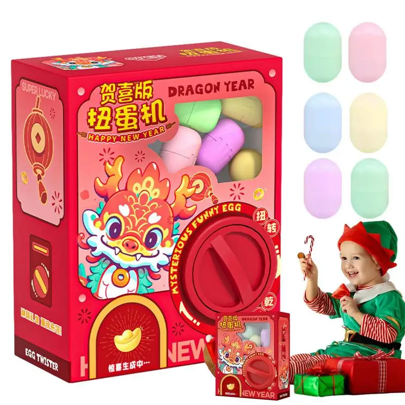 Egg Vending Machine Toy Boxing Machine With Music Claw Doll Machine Mini Claw Stuffed Machine Toys For Girls Kids Birthday Gifts 5