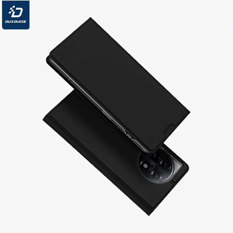 Luxurious Flip Ultra-thin Leather Wallet Phone Case with 4 Card Slots and Shockproof Protection by DUX DUCIS
