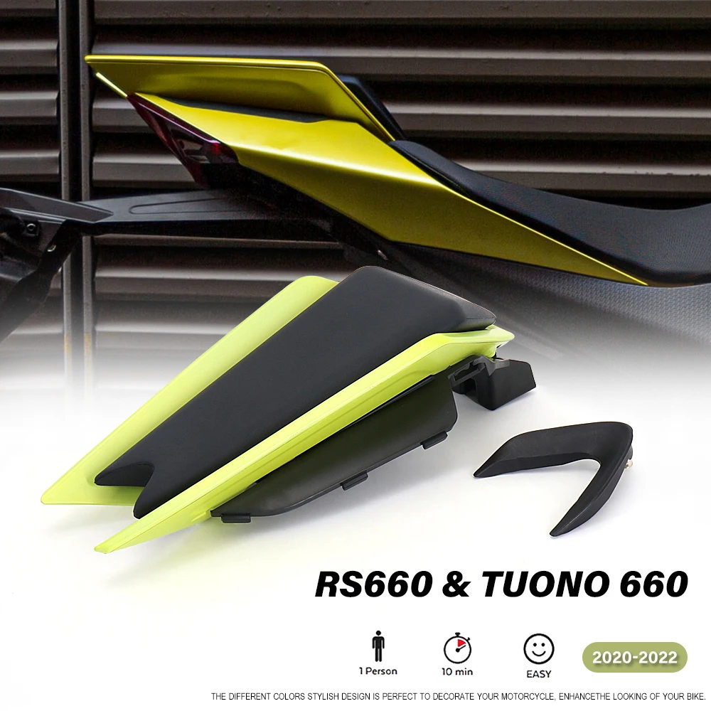 Housse De Selle Volcano Pour Aprilia RS 660 / Tuono 660 (2020-2025) – AP027A – Neuve