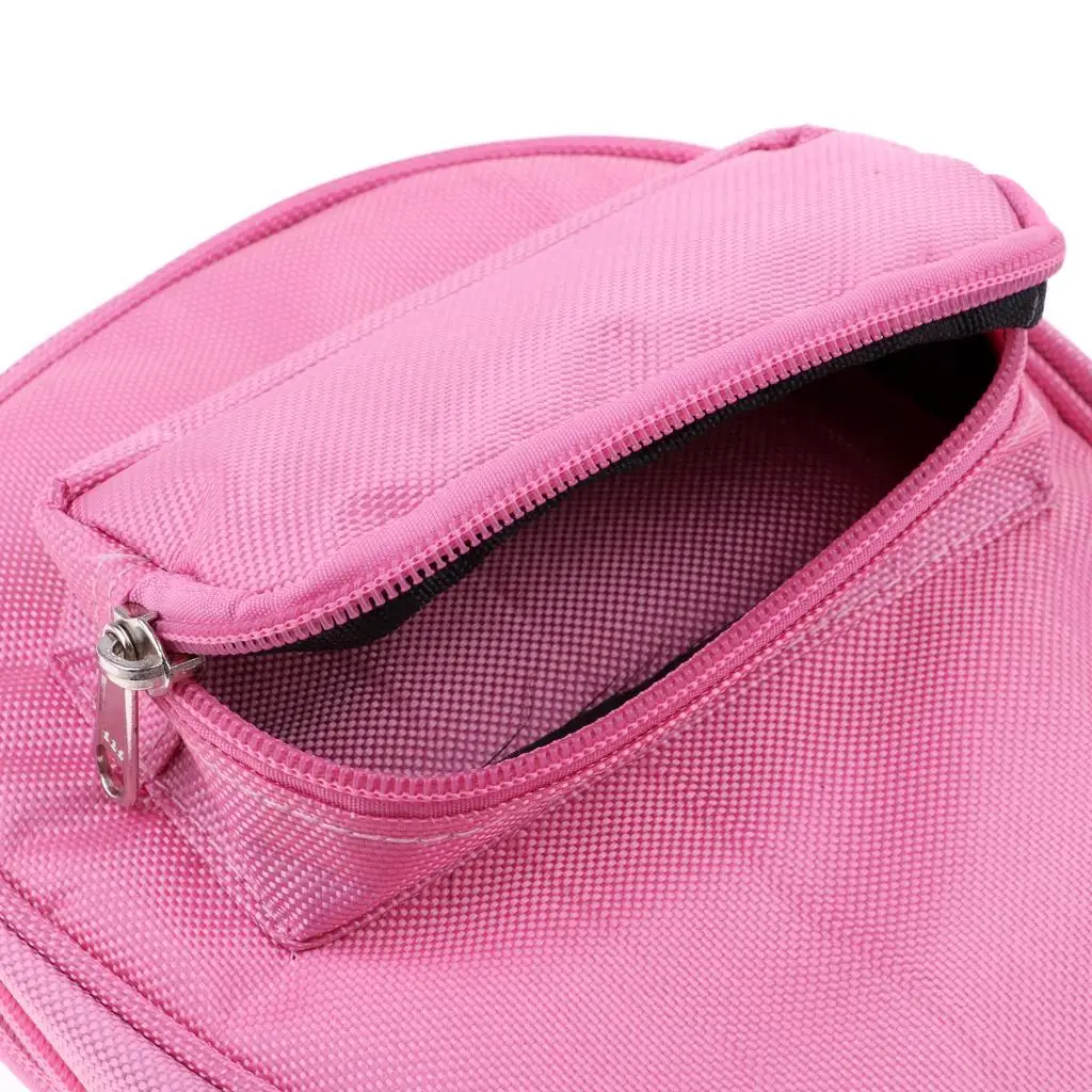 

Table Tennis Racket Ping Pong Paddle Bat Bag Cover Ball Storage Pouch Black