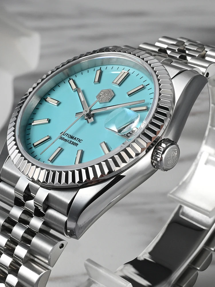 サンマーティン　SAN MARTIN 自動巻　サブマリ SAN MARTIN mechanical diving watch 200 meters waterproof SN017-G