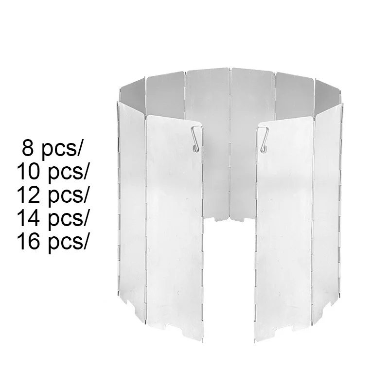 Foldable Camping Windshield Set 3