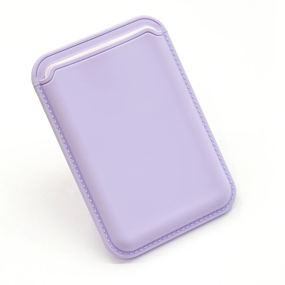 Enhanced Silicone Magnetic Wallet Card Holder - Universal Smartphone Accessory