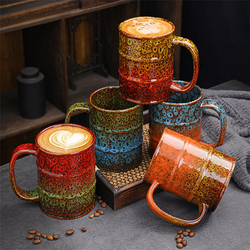330ml Creative White Ceramic Mug With Tea Bag Holder Special