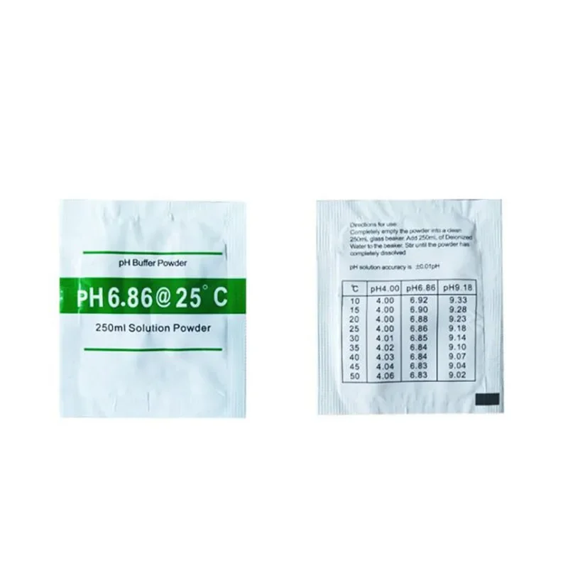 15pcs/lot 4.01 6.86 9.18 PH Meter Calibration Point PH Buffer Powder Measure Calibration Solution For PH Test Meter 6