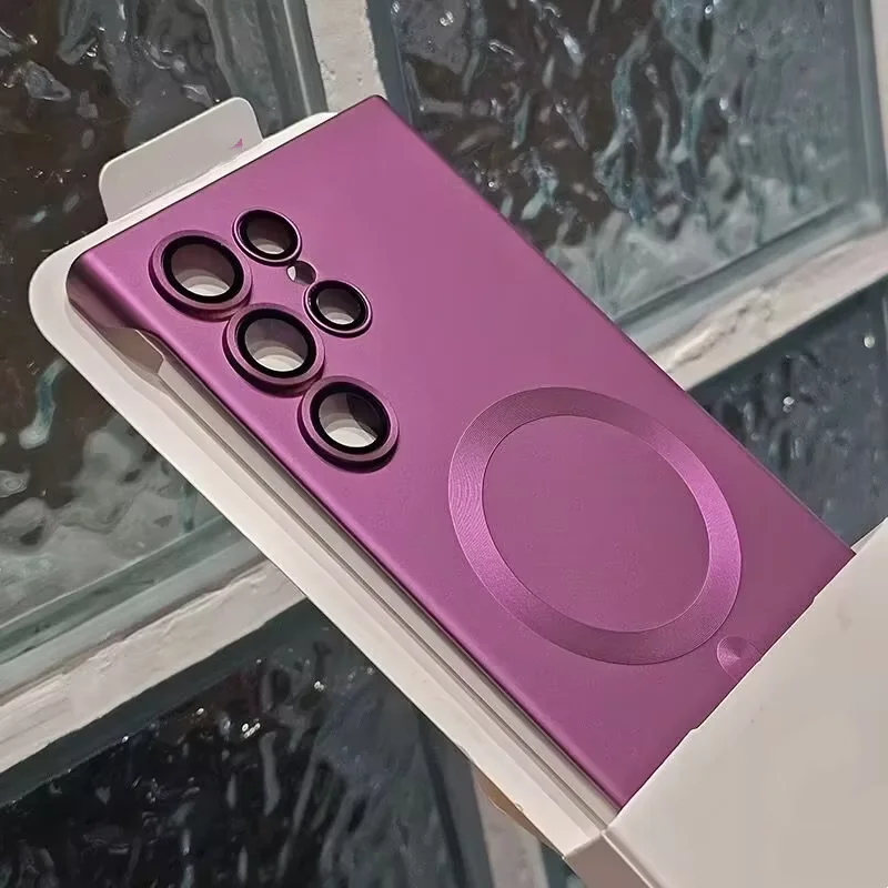 Ultra-Thin Frameless Metallic Paint Magnetic Case with Heat Dissipation