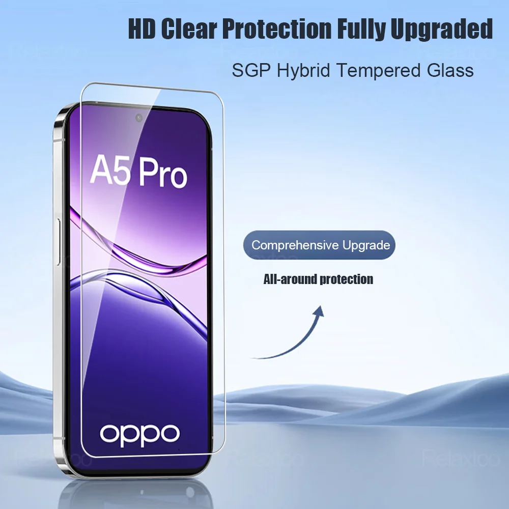 Clear Tempered Glass Screen Protector (1-5 Pack)