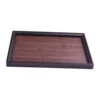 Elegant Wooden Rectangular Tea-Tray Solid Wood Tray Tea Cups Trays Stand Tray Wooden Hotel Dinner Plates Storage-Tray Tableware 5