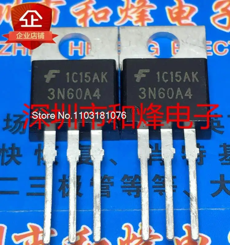

(10 шт./лот) 3N60A4 HGTP3N60A4 TO-220 MOS новый оригинальный запас чипа питания