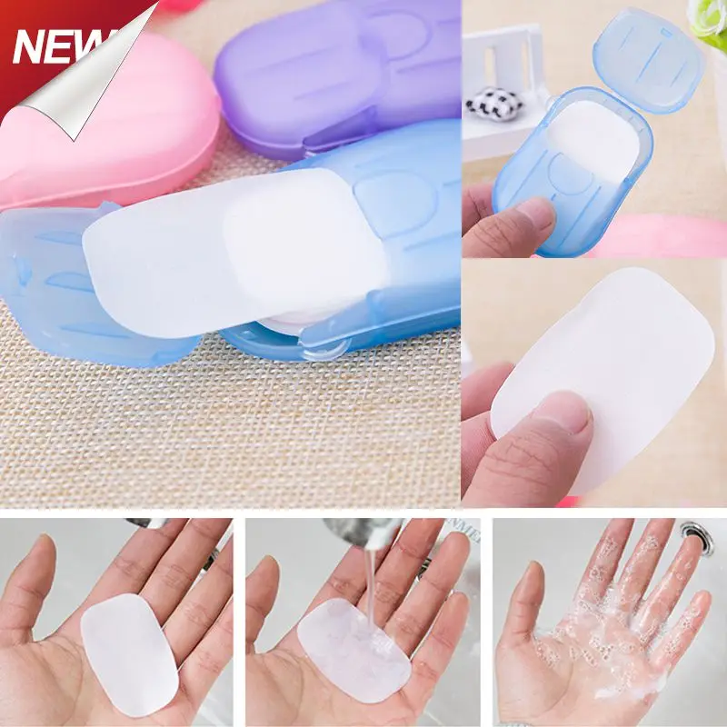 

Hand Cleaning Soap Easy To Carry About Be Easy To Operate Portable Soap Paper Used In Multiple Situations Disposable Useful Mini
