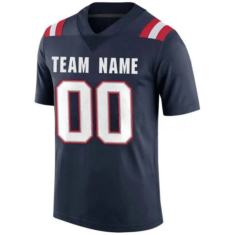 

Custom Personalize Sewn On Name No.Mac Jones Matthew Judon Smith-Schuster Tom Brady Bailey Zappe Ezekiel Elliott Stitch Jersey