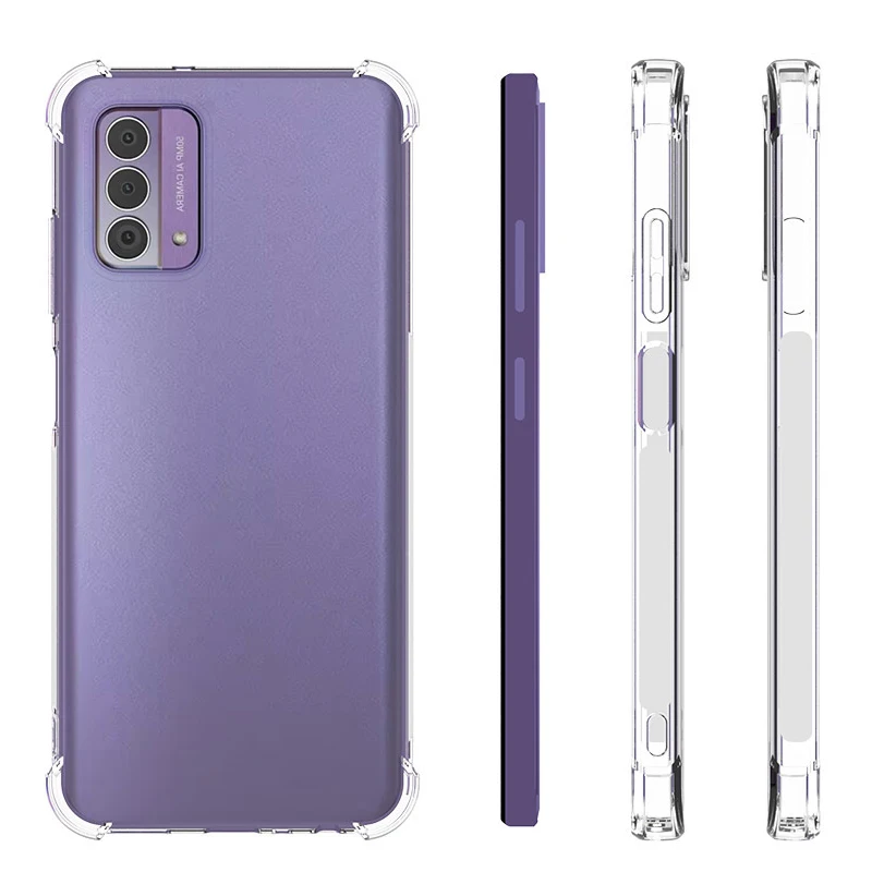 Custodia A Cuscino D'Aria Per Nokia G42 Nokiag42 5G 2023 Airbag Cover Posteriore In Silicone Tpu Trasparente Custodia Morbida Per Nokia G42 Nokiag42 5