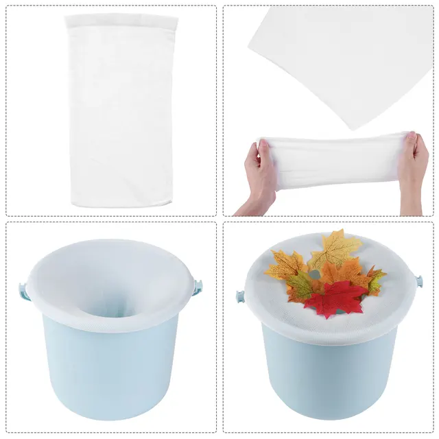 5/10/20/30/50 Db Szűrő Tároló Medence Skimmer Zokni Nylon Úszómedence Kosarakhoz Skimmerek Fehér Medenceellátás - Image 5