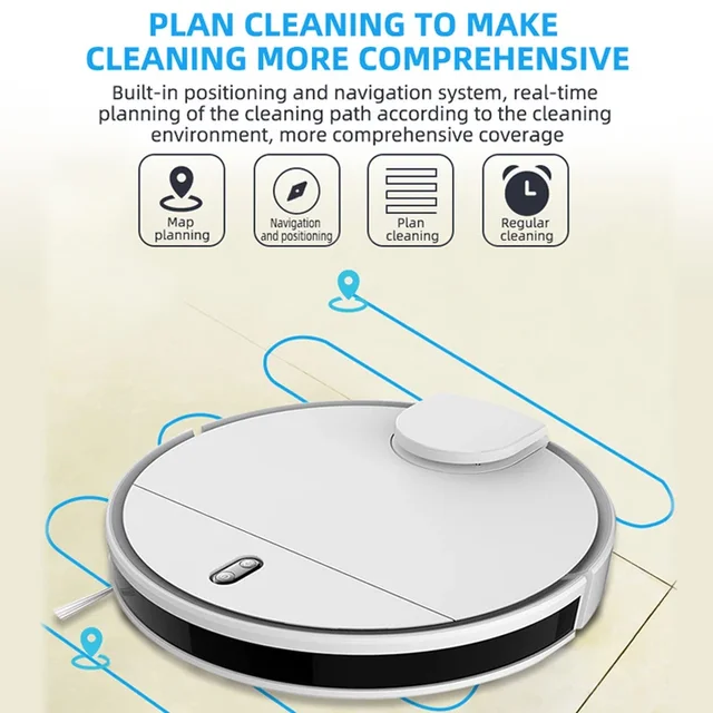 2021 Vacuum Cleaners Automatic Wet and Dry Robot Sweep and Mop With Water Tank Smart Robot Vacuum Cleaner 3