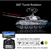 1/16 HENG LONG Gray FPV 7.0 Customized King Tiger RC Tank 3888A Barrel Recoil Controlled Panzer TH17544-SMT4 1