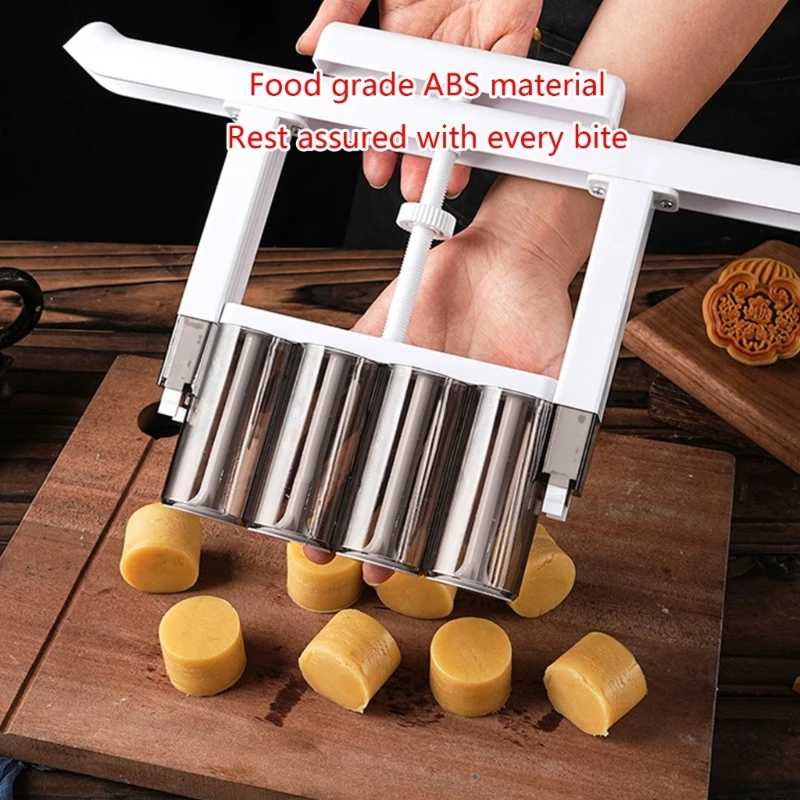 Dough Quantitative Artifact Hand-Pressed Stuffing Machine Easy to Operate Mooncake Stuffing Separator for Baking Lover