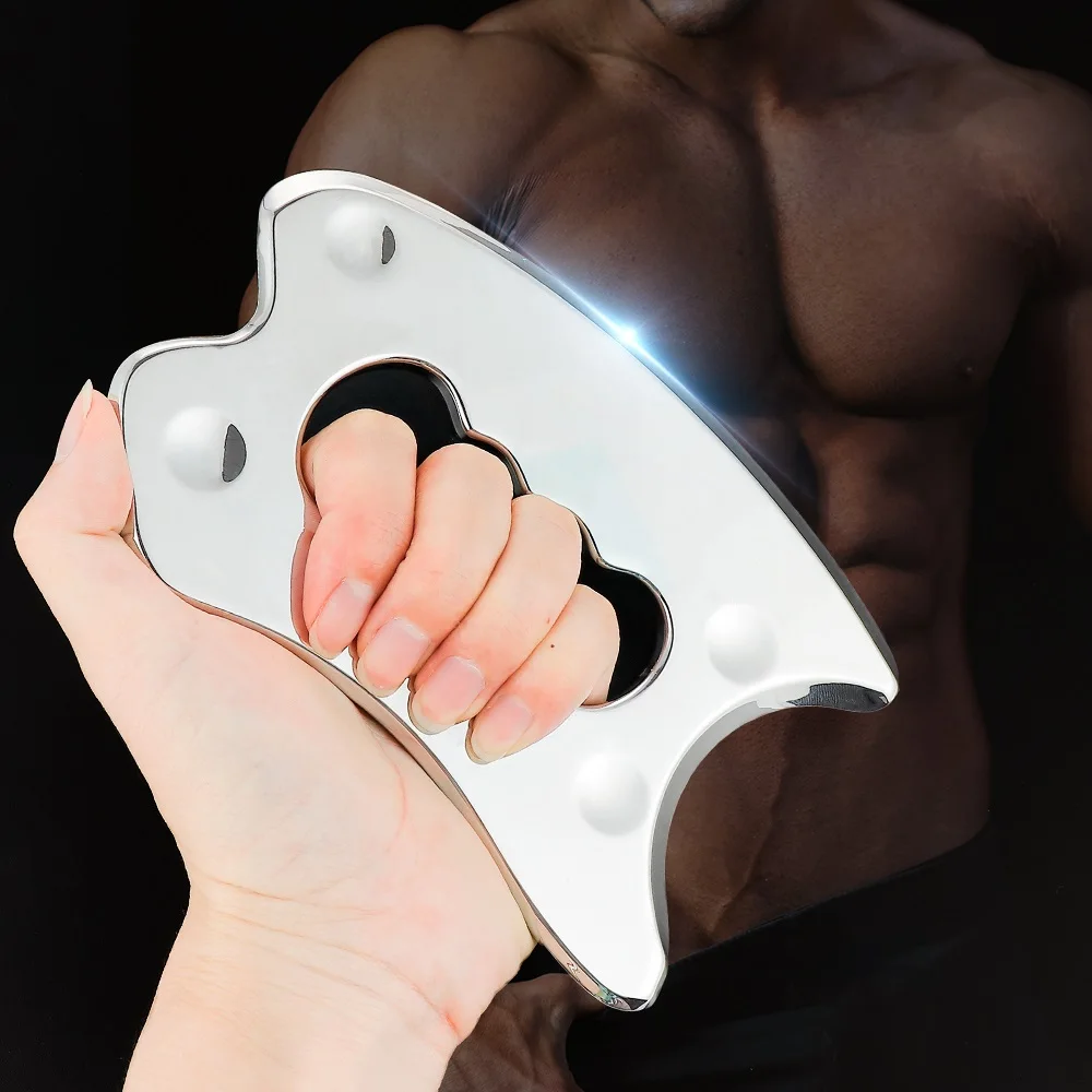 Stainless Steel Body Guasha Physical Therapy Fitness Muscle Scraper Fascia Scraping Muscle Massager Sports Muscle Fibers Release
