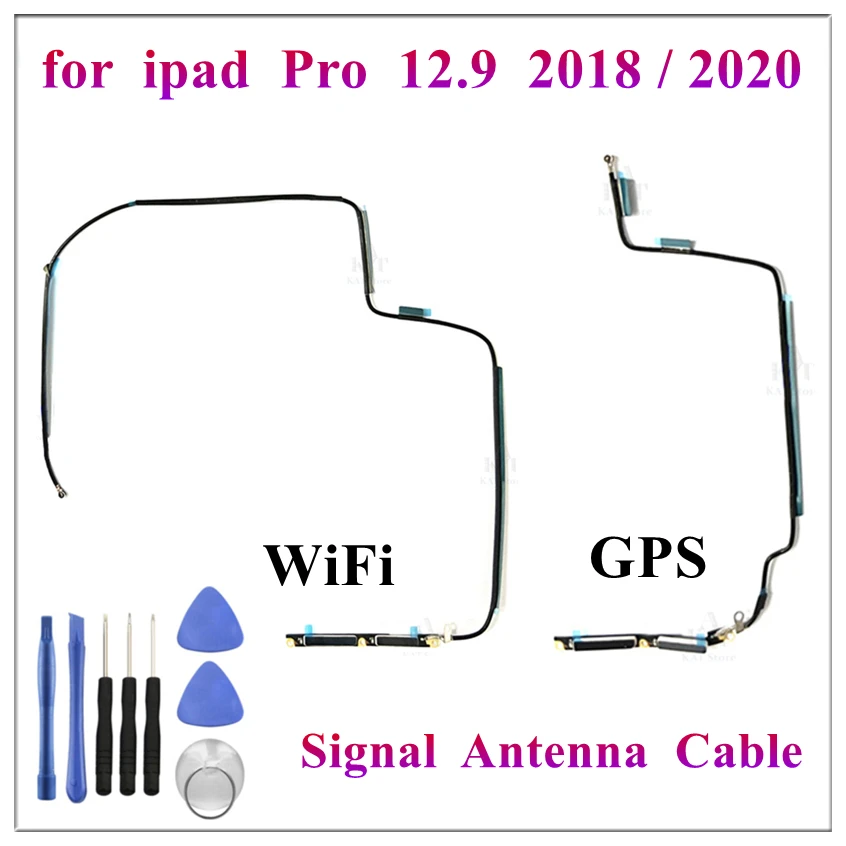 

1 шт. WiFi WLAN GPS антенна для беспроводного сигнала гибкий кабель для IPad Pro 12,9 дюйма 3-го 4-го поколения 2018 2020 запасные части