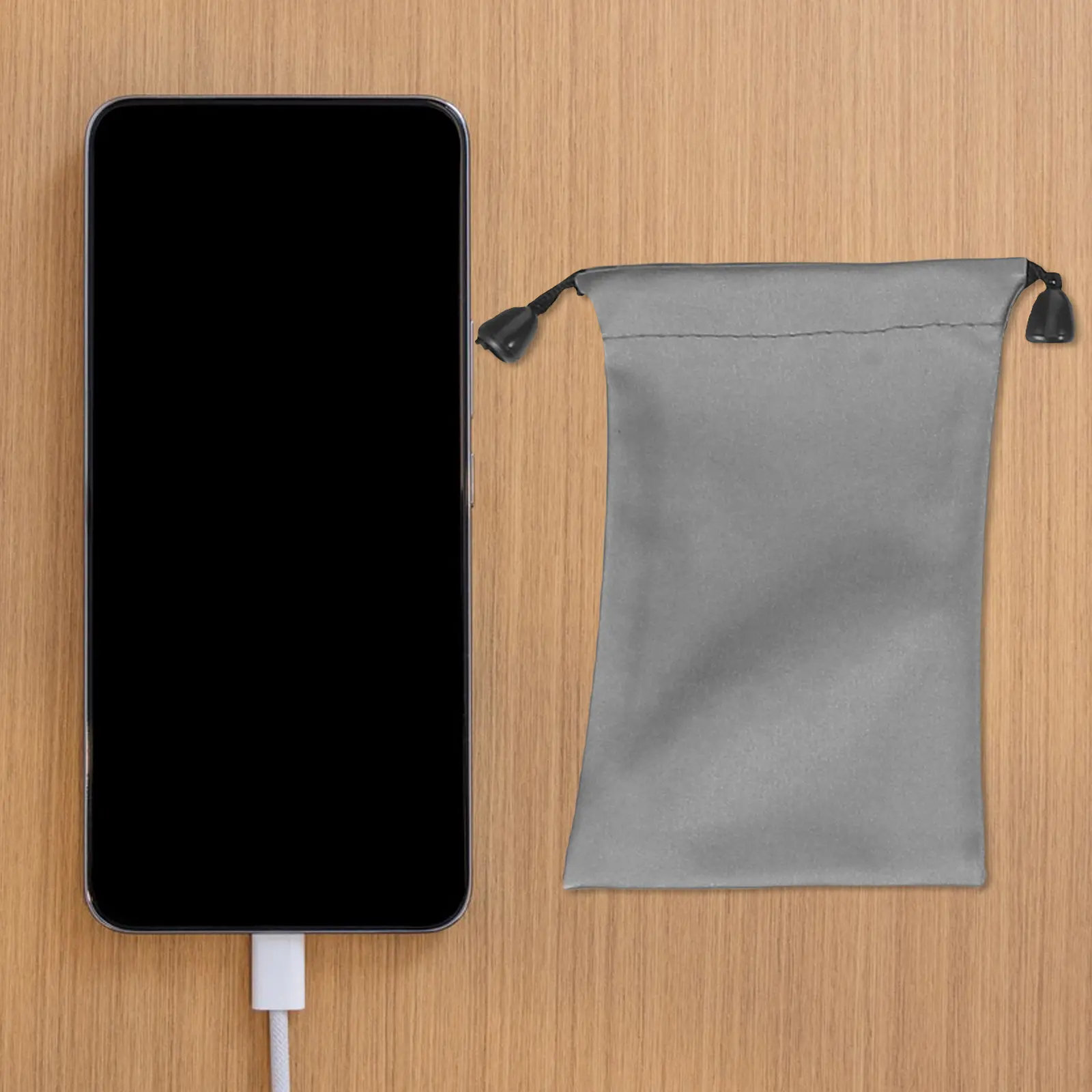 5Pcs Drawstring 케이블 정리 가방 소형 전원 은행 여행용 보관 주머니 전자 액세서리 나일론 가방