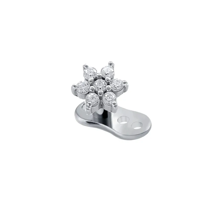14G G23 Titanium Microdermals Piercing Body Jewelry