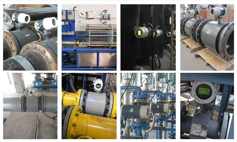DN100 Mag Flow Meter Electromagnetic Flow Measurement Flow Sensor Transmitter