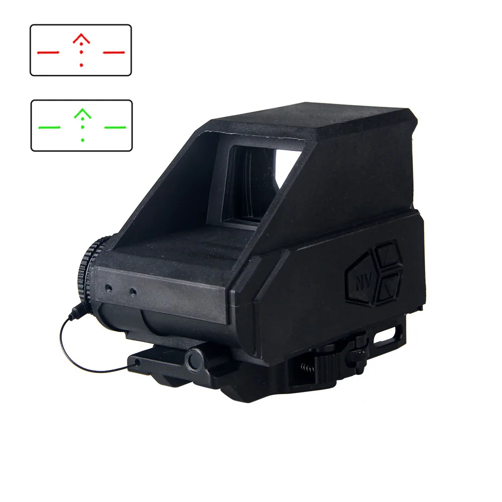 

Tactical 559 Red Green Dot Sight Multi-Pattern Reticle Riflescope Automatic Brightness Control with NV Function For Airsoft