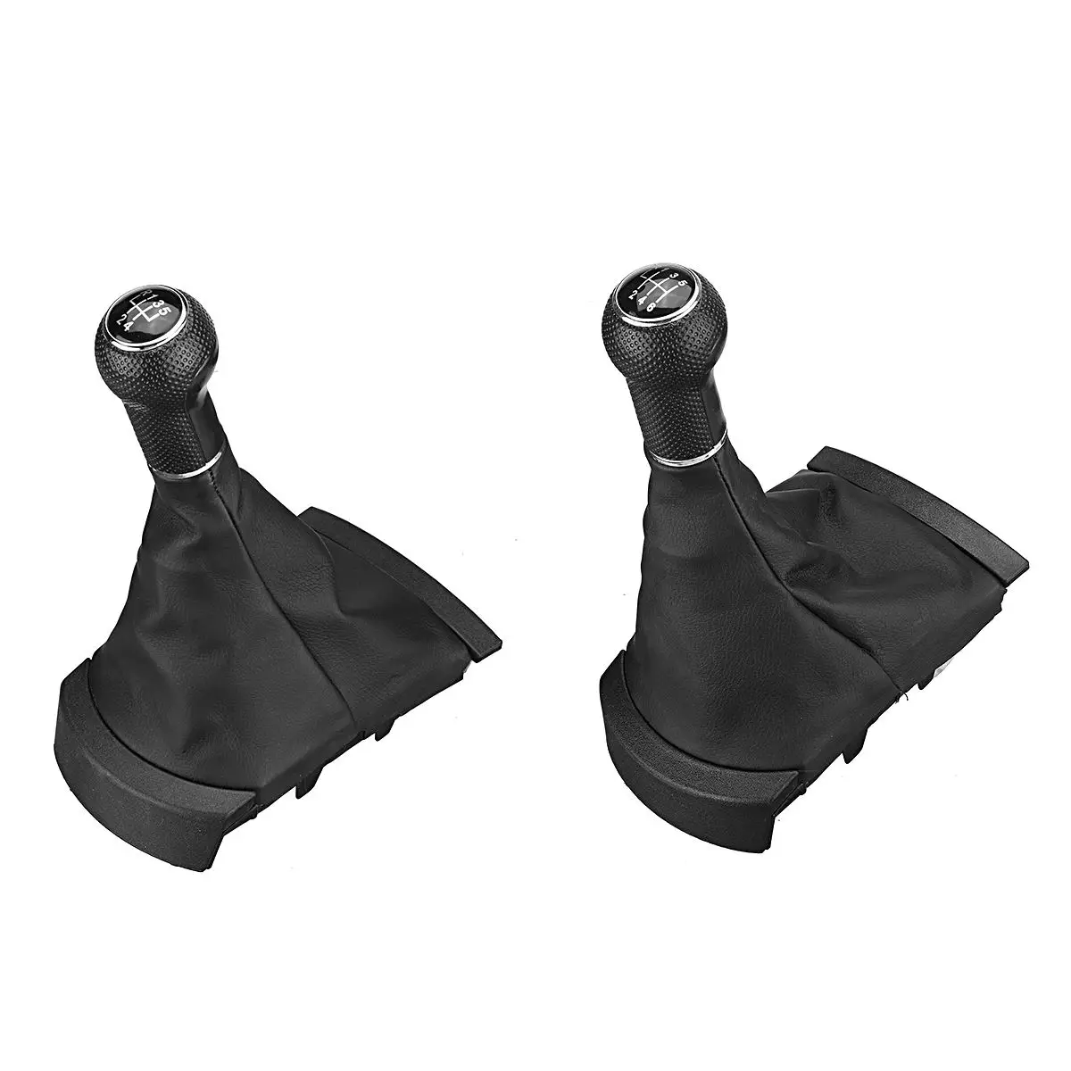 

5/6 Car Speed Gear Shift Knob Lever Shifter Gaitor Boot PU Leather For SEAT Ibiza 2002 2003 2004 2005 2006 2007 2008 Dust Cover