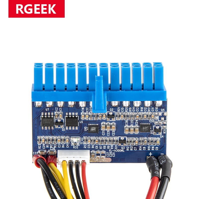 RGEEKDC12V300W24PinATXMotherboardConnectorMiniITXPowerSupply