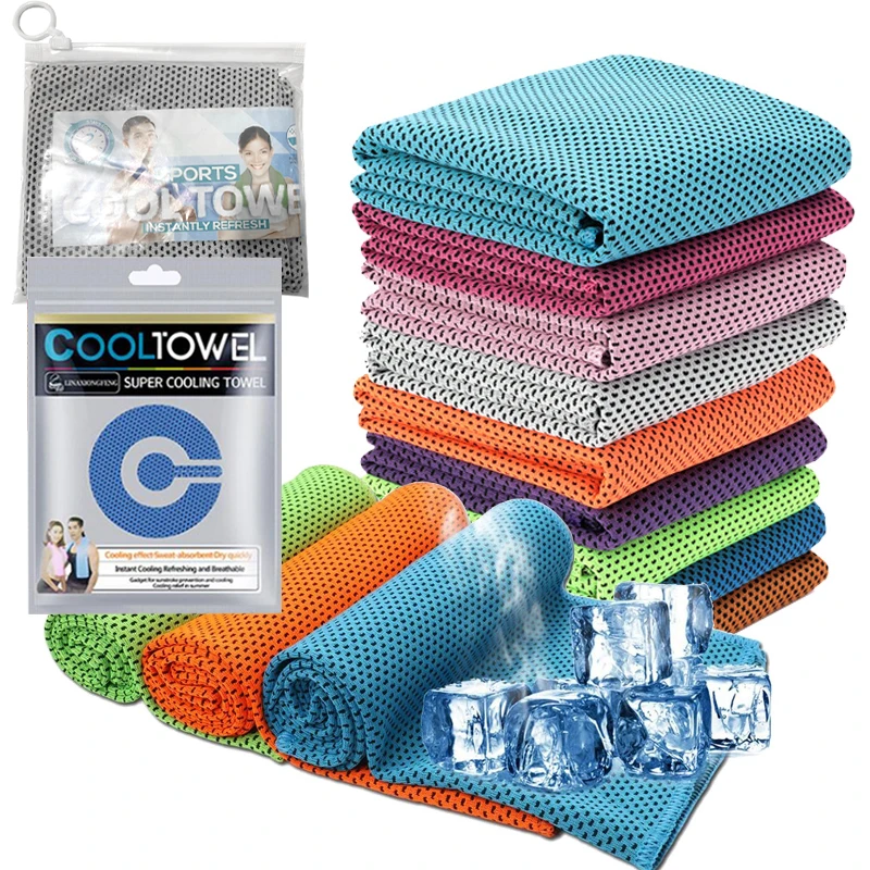 Sport Cooling Towel Microfiber Instant Cool Ice Face Towels for Gym