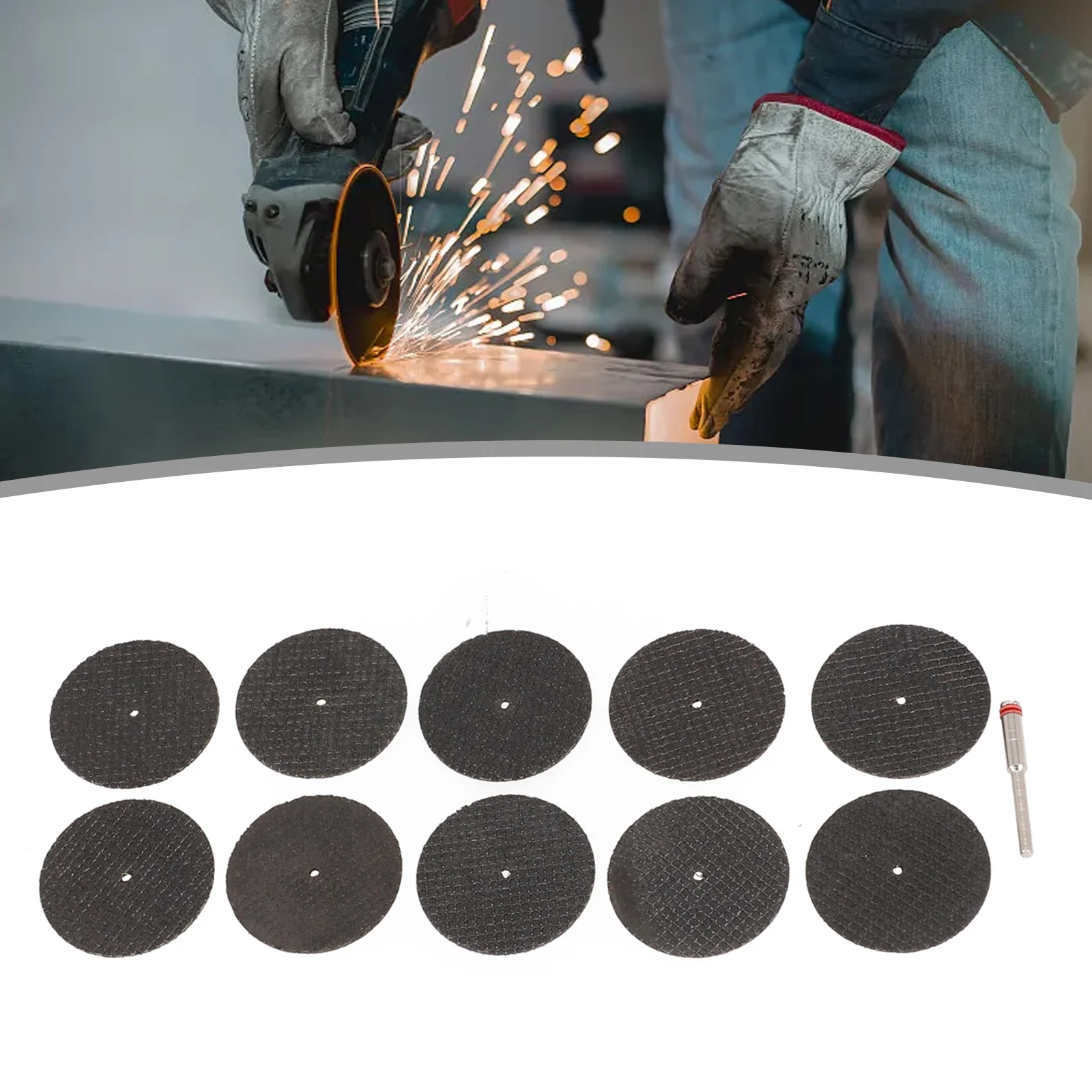 

11Pcs 32/38MM Metal Resin Cutting Disc Circular Saw Blade Grinder Rotary Tool High Quality Metal Resin Cutting Disc Durable