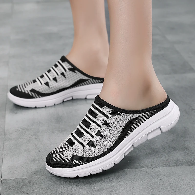 YISHEN Women Slippers Mesh Sandals Women's Shoes Zapatillas De Mujer Lightweight Wedges Slippers Slides For Ladies New Arrival