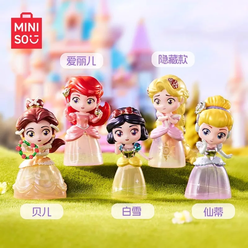 MINISO Disney Fantasy Princess Series Ariel Snow White Cindy Blind