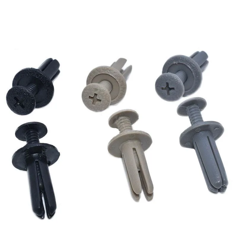 Car Mounting Clips for Tesla Model 3 Model S Model Y 2017-2020, 100 Pieces Mixed Car Mount Car Fender Bumper Clips