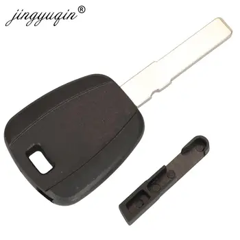 Keyforkess 10 pz per Fiat Key Shell nero vuoto per Fiat 500 Ducato Transponder chiave Uncut SIP22 /GT10/GT15R sostituzione lama - Jingyuqin 10 pz per Fiat Key Shell nero vuoto per Fiat 500 Ducato Transponder chiave