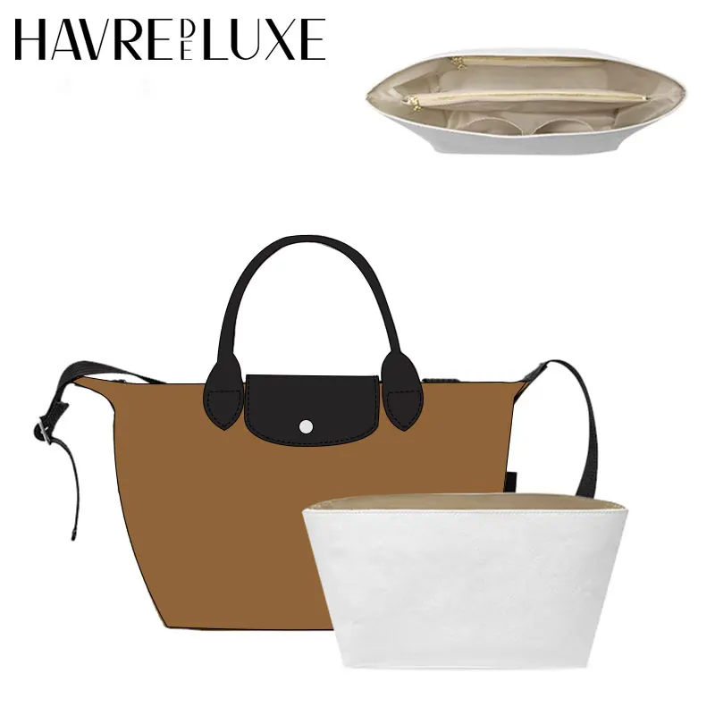 Havredeluxe Bag Organizer Per Longchamp Energy Bag Piccola Fodera Sottile E Leggera Tote Bag Dupont Paper Waterproof Bag In Bag